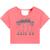 Blusa Infantil Boxy Kyly Menina Camisa Camiseta Tam 10 a 16 Rosa neon