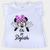 Blusa Infantil Disney Oh Stylish Minnie Feminina Branco