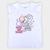 Blusa Infantil Disney Polka Minnie Feminina Branco