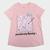 Blusa Infantil Disney Positively Busy Minnie Feminina Rosa claro