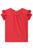 Blusa Infantil em Cotton Manga Babadinho e Aplique de Strass Pricess by Infanti   Vermelho