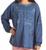 Blusa Infantil Inverno Estonada Azul - Quebra Cabeça Azul