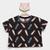 Blusa Infantil Kyly Cropped Box Skate Preto