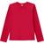 Blusa Infantil KYLY Menina Manga Longa Algodão Tam 4 a 8 Vermelho