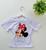 Blusa infantil menina T- Shirt  Disney -Stitch - Minnie etc Branco