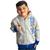 Blusa Infantil Moletom Com Capuz Inverno Flanelada Gangster Cinza claro