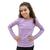 Blusa juvenil manga longa peluciada Dicors Lavanda