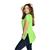 Blusa Long Line sobre legging - Tapa Bumbum Verde