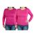 Blusa Manga Longa ONG Kit com 2 peças ML01 Pink