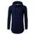 Blusa Masculina Swag Longline Blusa De Frio Moletom B09 Azul