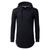 Blusa Masculina Swag Longline Blusa De Frio Moletom B09 Preto