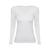 Blusa Microfibra sem costura Lupo Loba 45184-001  Decote Redondo Branco