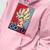 Blusa Moletom Genuine Grit Masculino Estampado Algodão 30.1 Dragon Ball Goku Rosa claro
