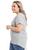 Blusa Mullet Feminina Plus Size Tampa Bumbum 3024.C1 Cinza