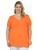 Blusa plus size malha fria z Laranja