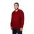 Blusa Plus Size Masculina Lã Tricot  014 Vermelho