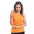 Blusa Regata Alça Larga Várias Cores Lisa Ribana Casual Laranja