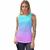 Blusa Regata Feminina Fitness Academia Caminhada Treino Dry Azul lilás