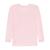 Blusa segunda pele infantil  com renda no punho  Rosa