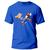 Blusa Sonic Adulto Turma Filme Camiseta Manga Curta Confortável Azul, Sonic juntos