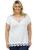 Blusa sorte plus size fenomenal Branco