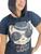 Blusa t-shirt camiseta gato moda casual feminina Cinza