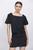 Blusa Viscose Mangas Curtas Bufantes  Preto