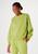 Blusão Básico Feminino Comfort Em Moletom Verde