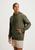Blusão Básico Masculino Comfort Em Moletom Peluciado Verde militar
