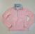 Blusão Fleece Inf. Rosa