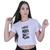 Blusinha Cropped Algodão A confiança Racionais Mcs Branco