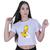 Blusinha Cropped Algodão The Simpsons Homer Branco