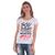 Blusinha Estampada T-shirt Blusa Algodão Gospel Religiosa Branco