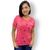 Blusinha Feminina T-Shirt importada Camiseta BaBy Look Coral