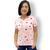 Blusinha Feminina T-Shirt importada Camiseta BaBy Look Rosa