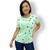 Blusinha Feminina T-Shirt importada Camiseta BaBy Look Verde