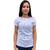 Blusinha t-shirt com manguinha Branco