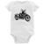 Body Bebê Moto Sportster XL 883 Iron Art - Foca na Moda Branco