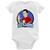 Body Bebê Sheldon Spock - Foca na Moda Branco
