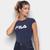 Body Fila Easy Letter Feminino Marinho, Azul