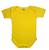 Body Liso para Bebê - 100% Algodão - para Enxoval ou para Personalizar Amarelo ouro