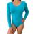 Body Maiô Manga longa Feminino Bori Collant De Praia Piscina Plus Size Tiffany