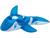 Boia Bote Inflável Baleia Jilong Azul