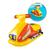 Boia Infantil Piscina Para Bebe Inflável Formato Jet Ski Top Vermelho