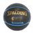 Bola Basquete Highlight NBA 83196Z Spalding Azul, Dourado