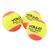 Bola Beach Tennis Vollo 3 unidades Balls VBT001 Unissex Amarelo, Laranja