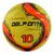 Bola Dalponte 10 Microfibra Futebol Campo Costurada a Mão Amarelo