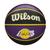 Bola de Basquete NBA Wilson Team Tribute La Lakers Roxo, Preto