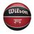 Bola de Basquete Wilson NBA Team Tribute Chicago Bulls 7 Vermelho, Preto