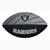 Bola de Futebol Americano Tailgate Jr Esportiva Dual Lace NFL Durabilidade Unissex Wilson Las vegas raiders